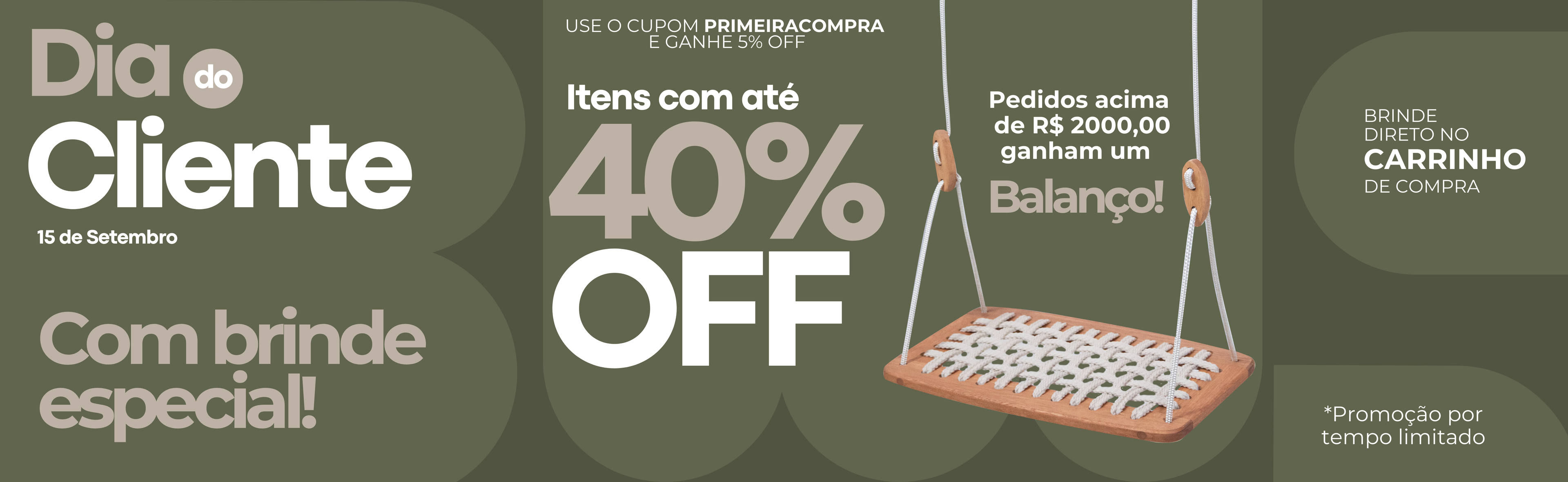 Banner dia do Cliente Site